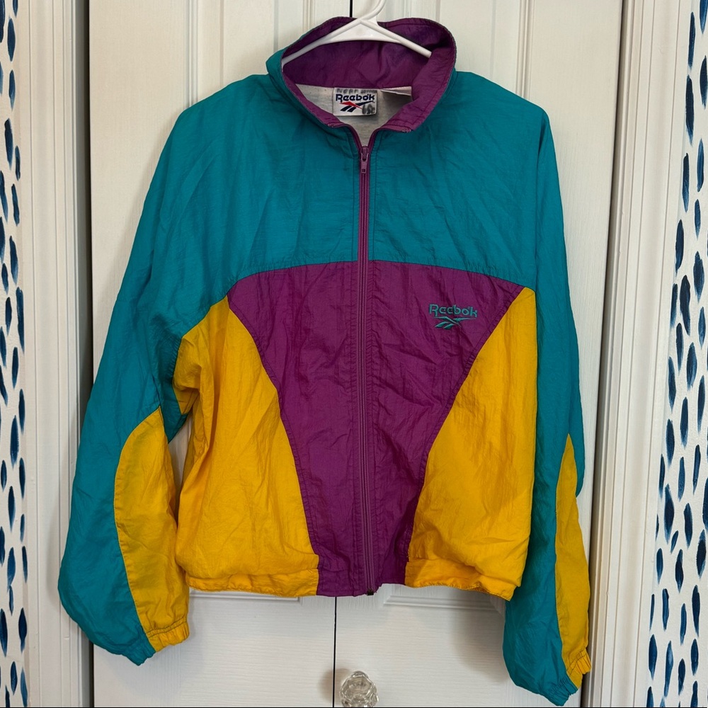 Vintage 1980/90’s Reebok Windbreaker Jacket - Unisex - Size Large